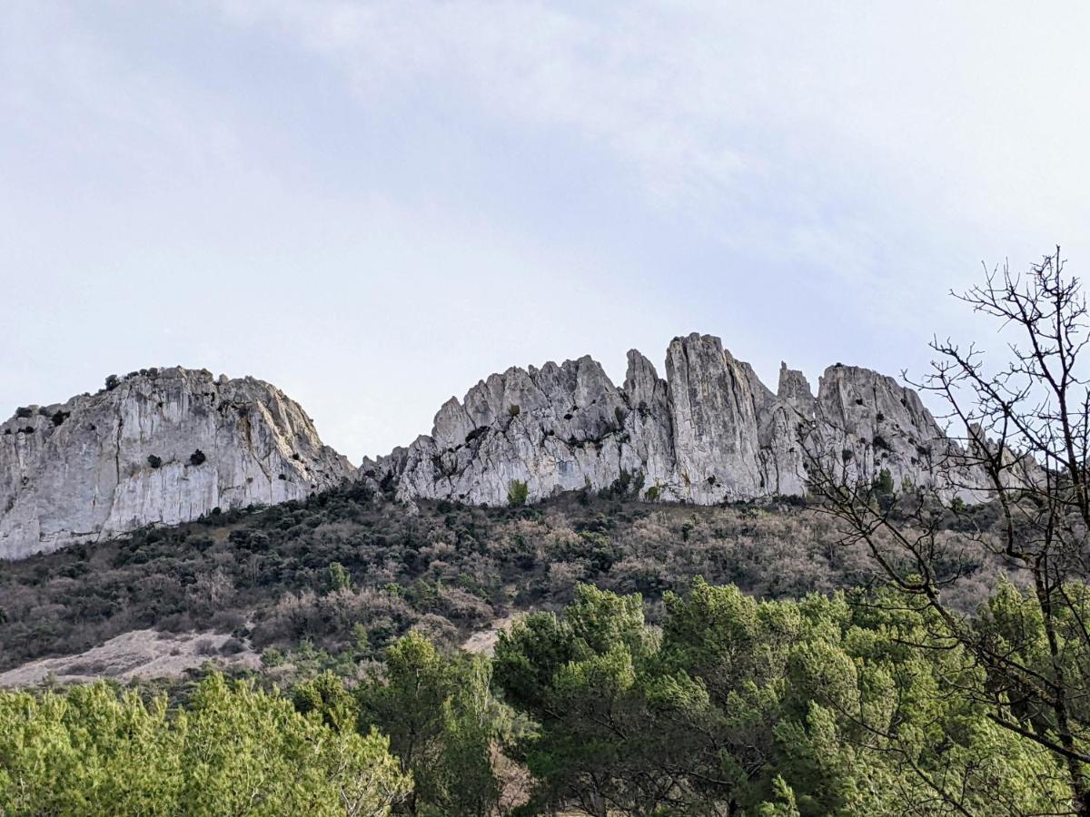 Maisonnette Dans Domaine Avec Piscine A Nyons, Pays Des Olives 외부 사진